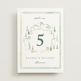 Table Numbers