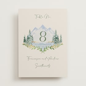 Table Numbers