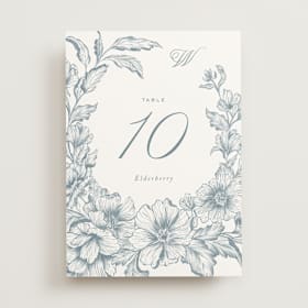 Table Numbers