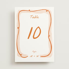 Table Numbers