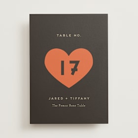 Table Numbers