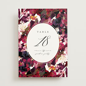 Table Numbers