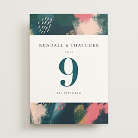 Table Numbers