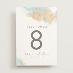 Table Numbers