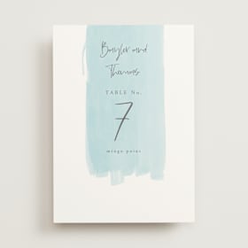 Table Numbers