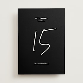 Table Numbers