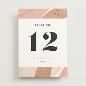 Table Numbers