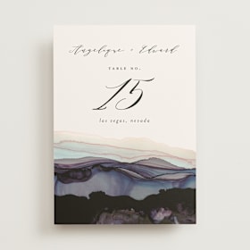 Table Numbers