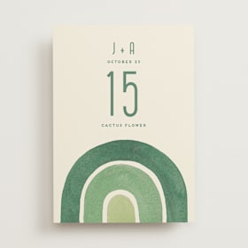 Table Numbers