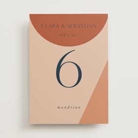 Table Numbers