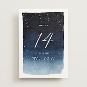 Table Numbers