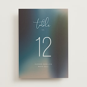 Table Numbers