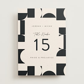 Table Numbers
