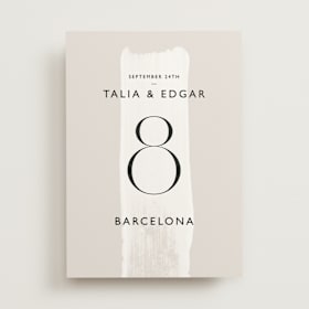 Table Numbers