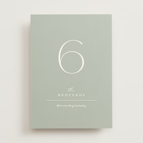 Table Numbers
