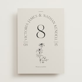 Table Numbers