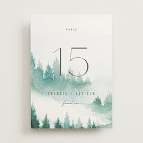 Table Numbers
