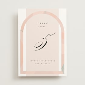 Table Numbers