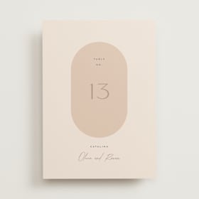 Table Numbers