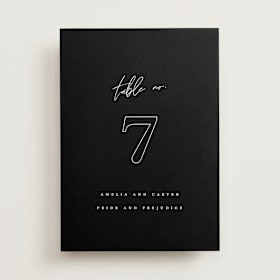 Table Numbers
