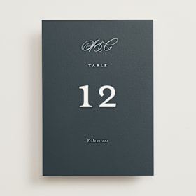 Table Numbers