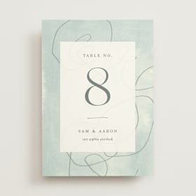 Table Numbers