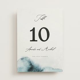Table Numbers