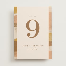 Table Numbers