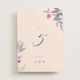 Table Numbers
