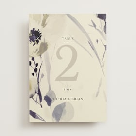 Table Numbers