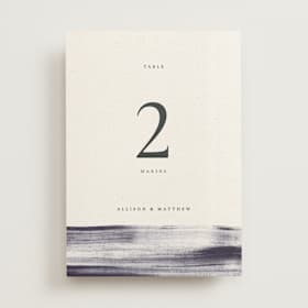Table Numbers