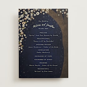 Wedding Programs