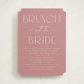 Bridal Shower Invitations