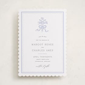 Letterpress Save the Date Cards