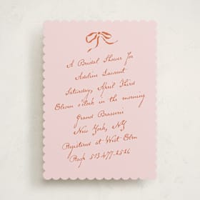 Bridal Shower Invitations
