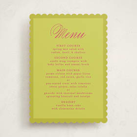 Menus