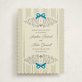 Foil-Pressed Save The Date Cards