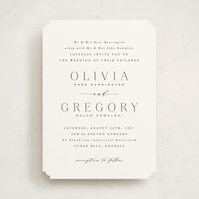 Wedding Invitations
