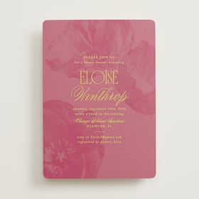 Bridal Shower Invitations
