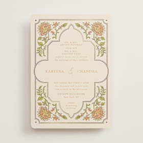 Foil-Pressed Wedding Invitations