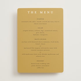 Menus