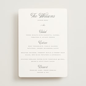 Menus
