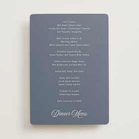 Menus