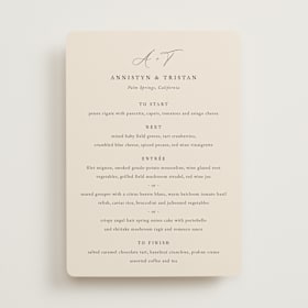 Menus