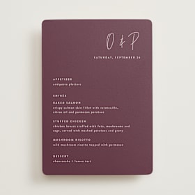 Menus