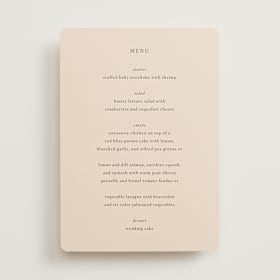 Menus