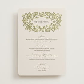 Menus