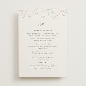 Menus
