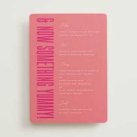 Menus