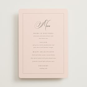 Menus